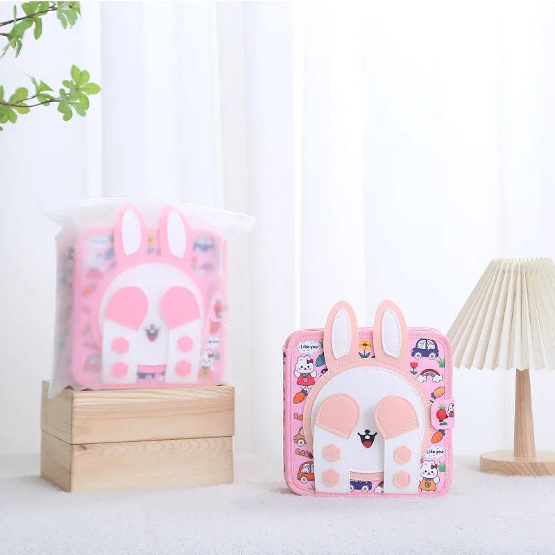 Livro Sensorial Montessori Para Bebês Para Desenvolvimento e Aprendizagem