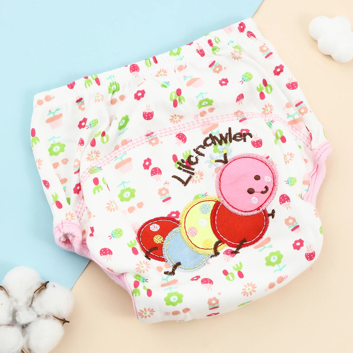 Frauda De Pano De Algodão Reutilizavél Infantil
