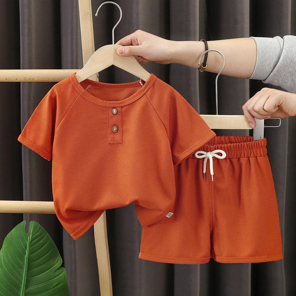 Conjunto Infantil Masculino Tricô