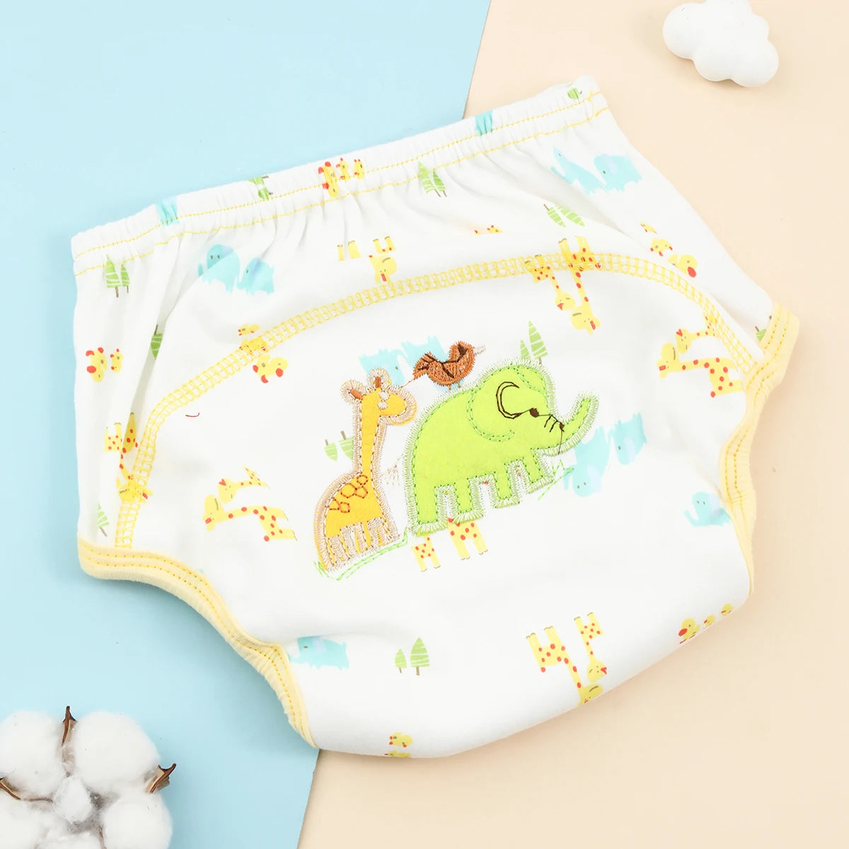 Frauda De Pano De Algodão Reutilizavél Infantil