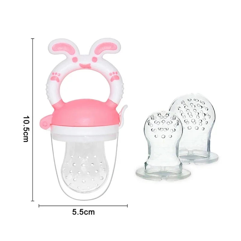 Chupeta Mordedora 3 Em 1 Para Frutas Introdução Alimentar