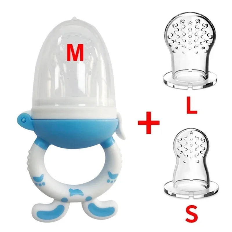 Chupeta Mordedora 3 Em 1 Para Frutas Introdução Alimentar