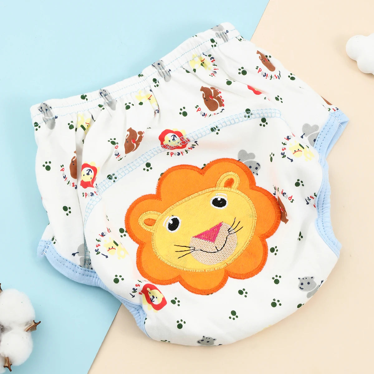 Frauda De Pano De Algodão Reutilizavél Infantil