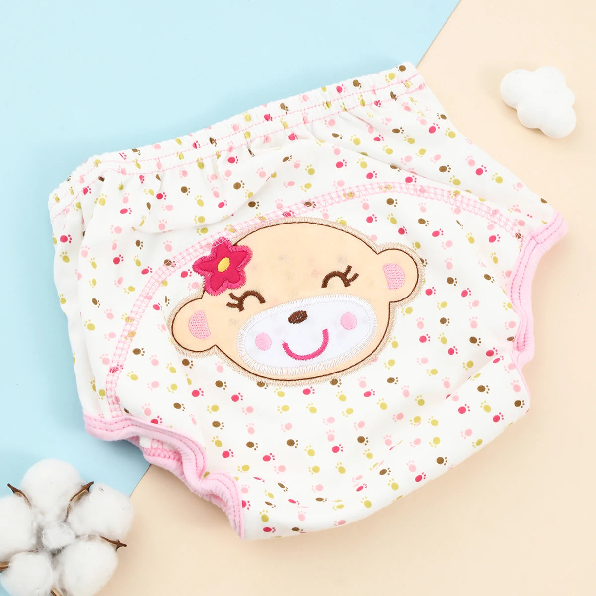 Frauda De Pano De Algodão Reutilizavél Infantil